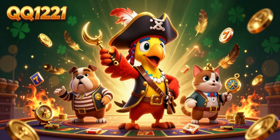 Experience thrilling wins at QQ1221 with vibrant slot game adventures filled with vivid characters and gold.