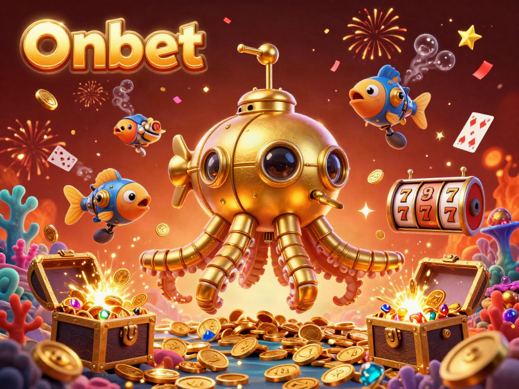 Experience thrilling wins at Onbet with vibrant slot games in a magical underwater adventure.