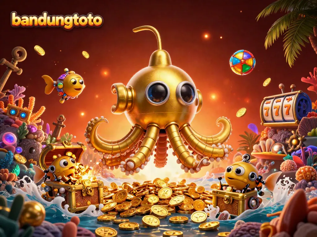 Join the exciting bandungtoto jackpot adventure with vibrant slot reels and golden treasures.