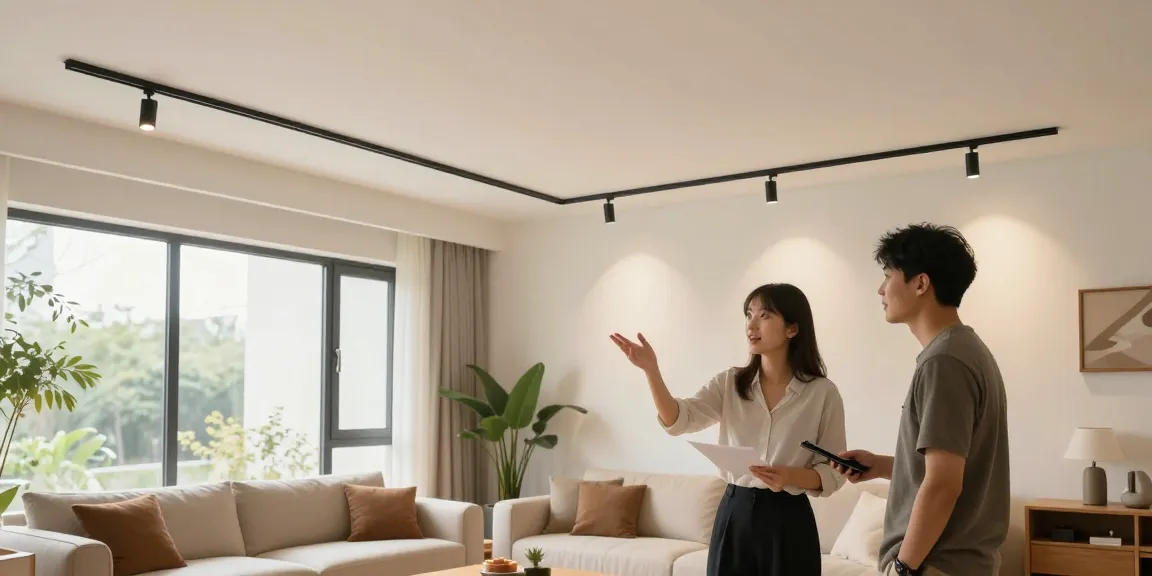 Iluminat modern cu sina magnetica incastrata, serviciu de iluminat profesionist, furnizor de încredere.
