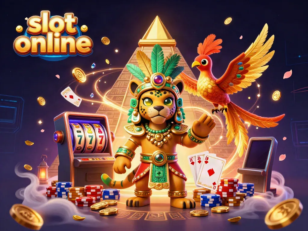 Engage in thrilling experiences with slot online games featuring Mayan-themed elements and vibrant visuals.