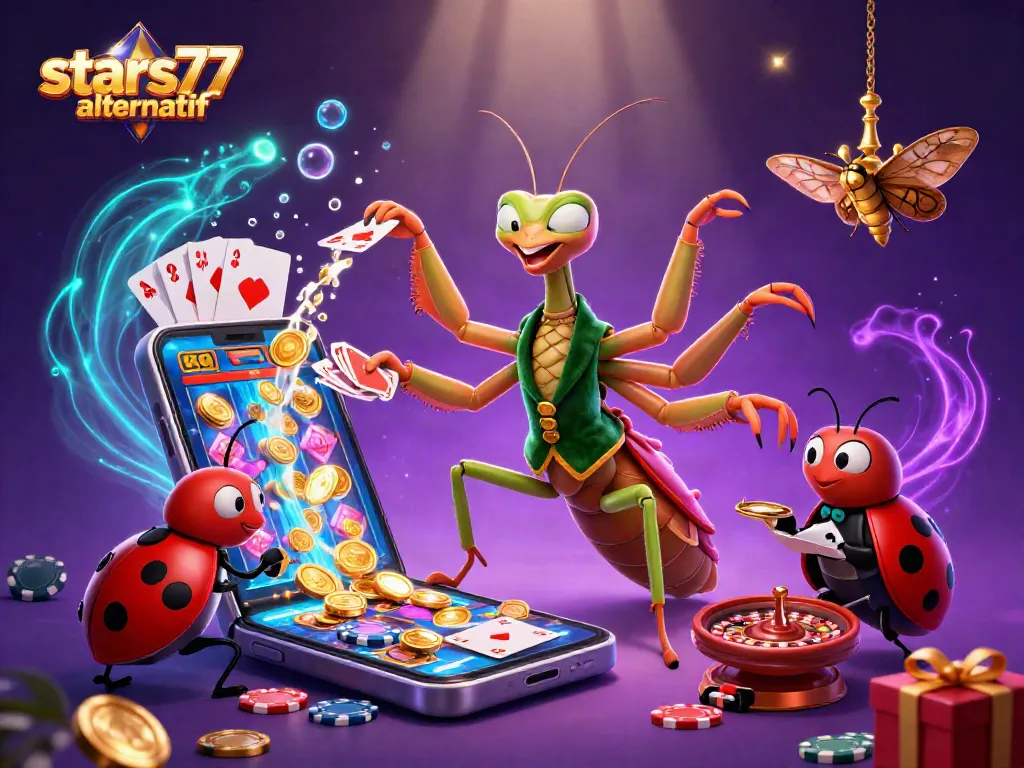 Permainan kasino dengan stars77 alternatif menghadirkan keseruan kartu dan slot terbaru.