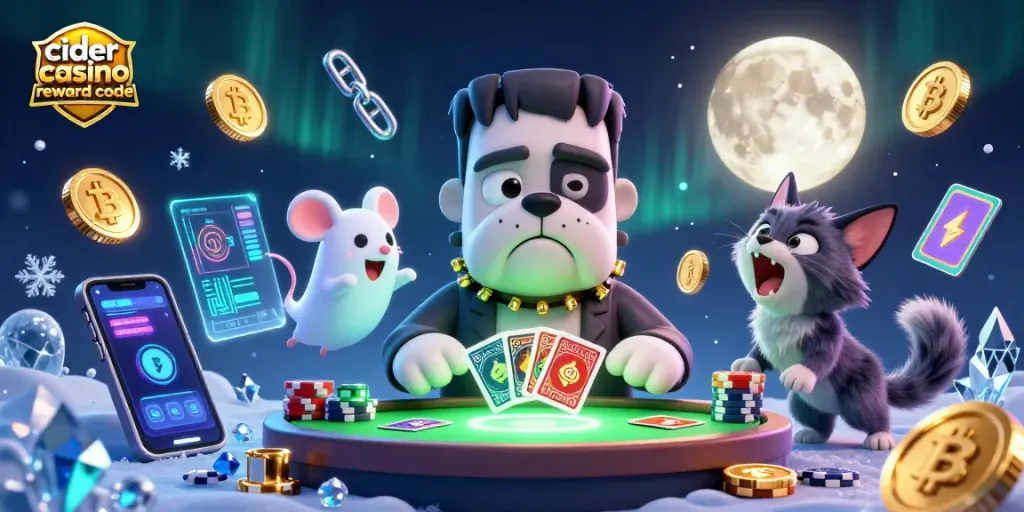 Play with the cider casino reward code for exciting bonuses while enjoying spooky gaming characters.