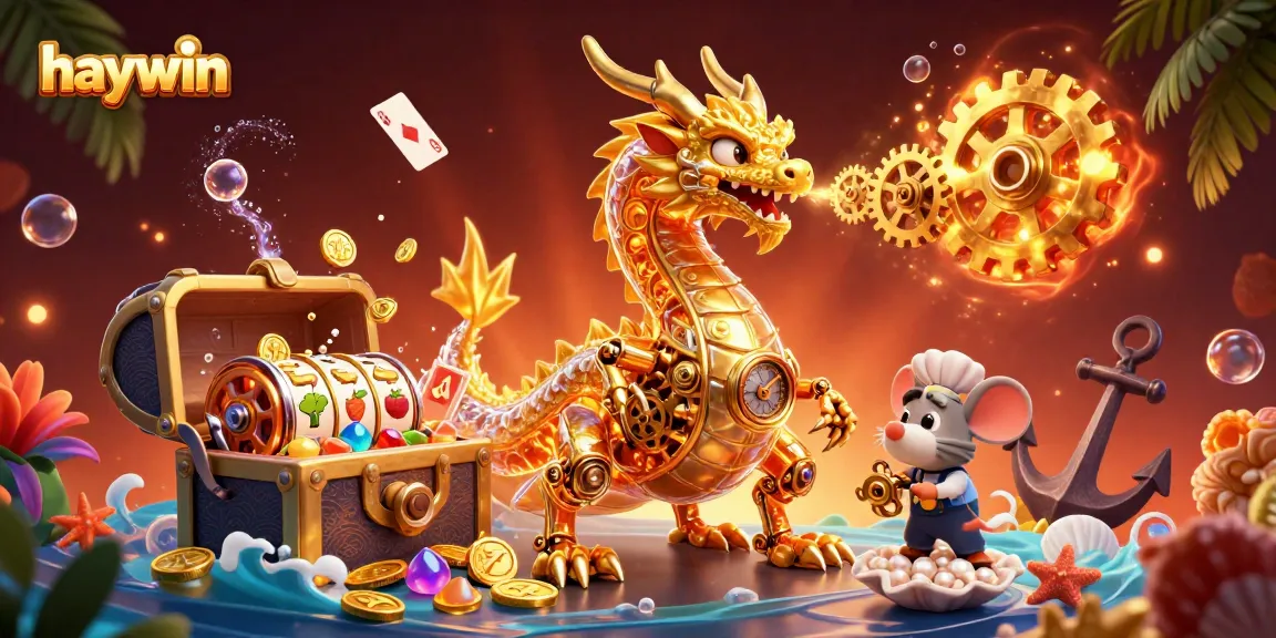 Experience the thrill of haywin with a golden dragon themed casino adventure.