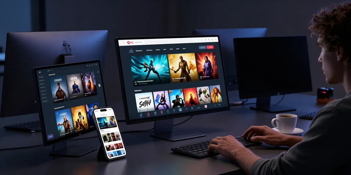 luxury333 link showcased in a modern digital gaming platform interaction with sleek devices and immersive user interface.