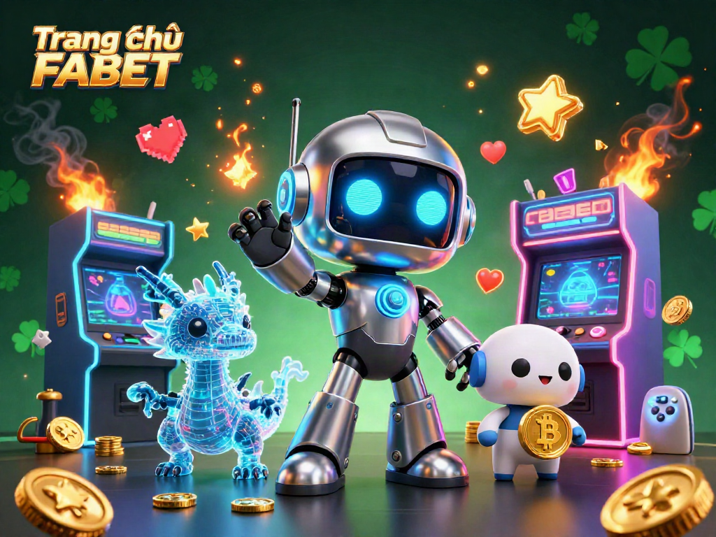 Place bets effectively on Trang chủ FABET with engaging 3D digital illustration showcasing gaming elements.